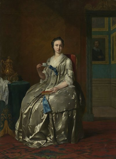 Porträt von Machteld Muilman, ca. 1745-47 von Frans van der Mijn